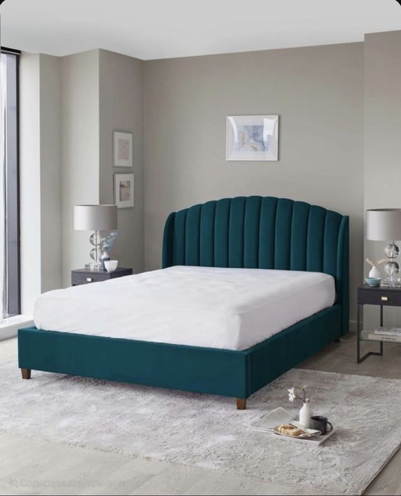 Мягкая односпальная и двуспальная кровать на заказ