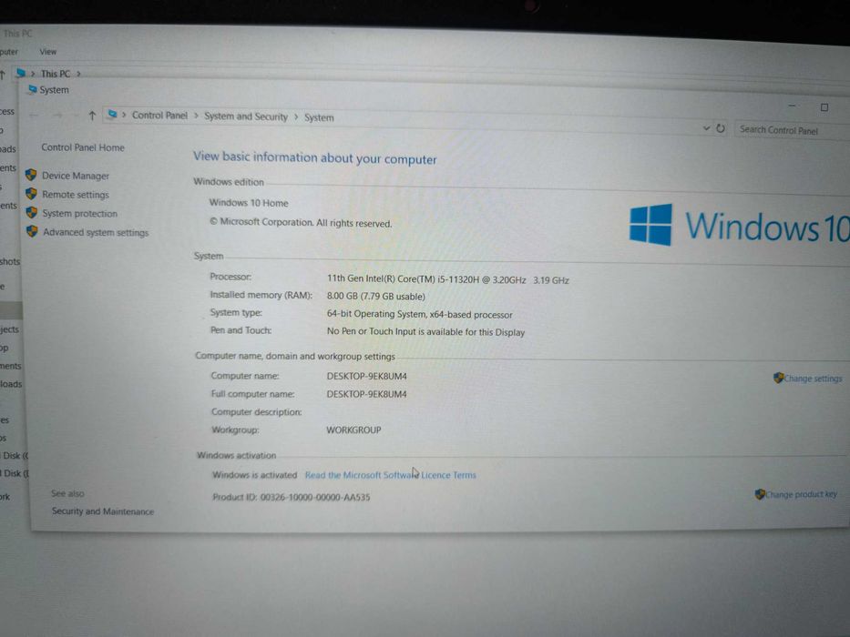 Laptop Lenovo ideagaming
