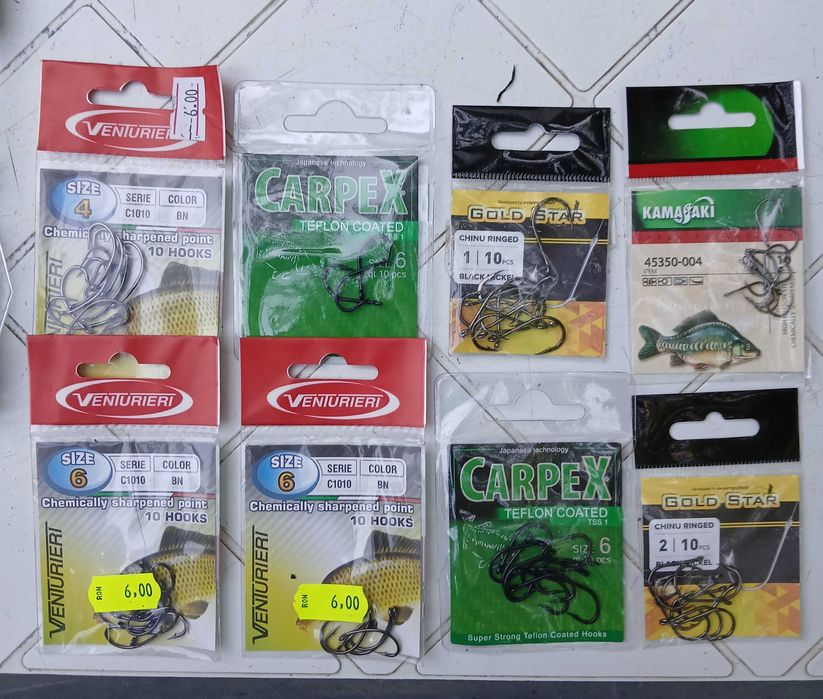 Lansete, Undite si multe accesorii pentru pescuit