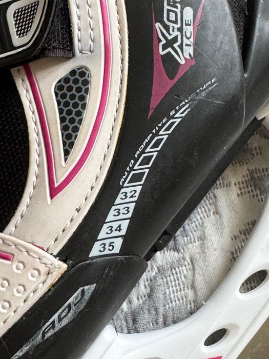 Коньки раздвижные 32-35 FILA