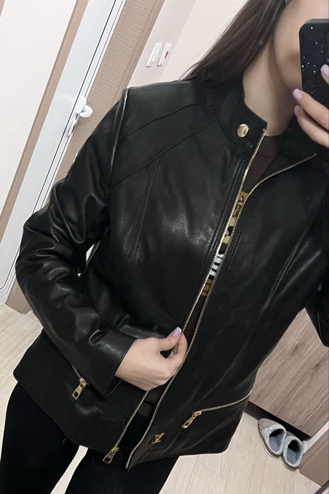 Дамско кожено яке от ест кожа