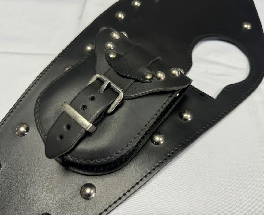 НОВ предпазител за резервоар от естествена кожа за Yamaha XV535 Virago