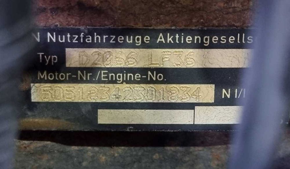 Motor complet camion MAN TGA TGL - D2066 LF36 440CP - Dezmembrari MAN