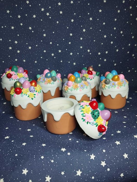 Свечи ручная работа бомбоньерки