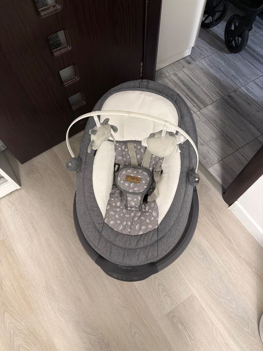 Leagan cu balansoar electric.