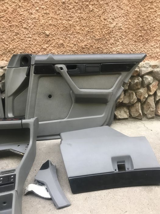 Обшивки велюр на BMW e34