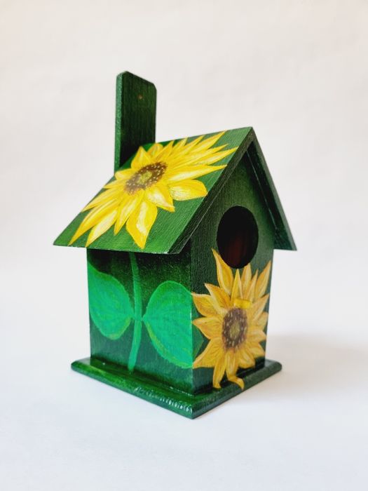 Casute pasarele din lemn