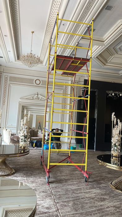 Леса строительные с колёсами