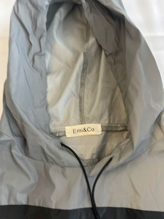 Hanorac cu glugă de ploaie reflectorizant