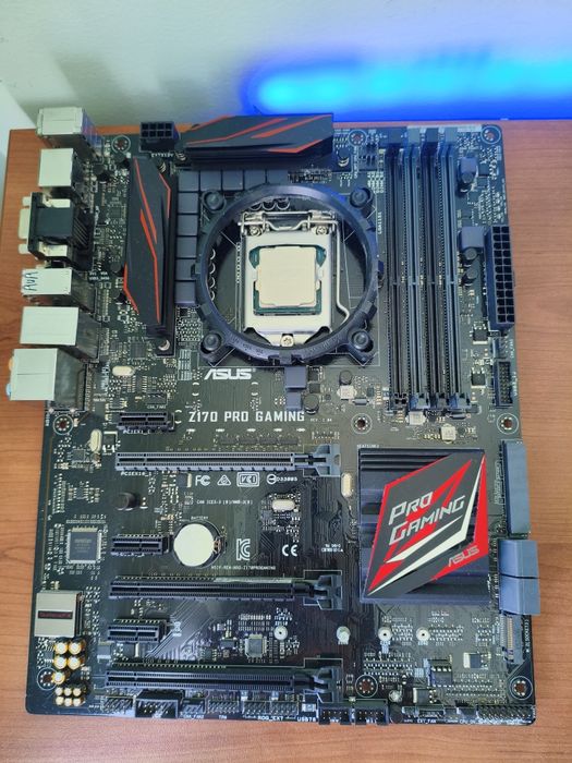 Дънна платка + процесор комплект (ASUS Z170 Pro Gaming, LGA1151)