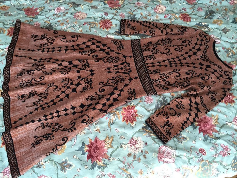 Плетена рокля, миди дължина, M