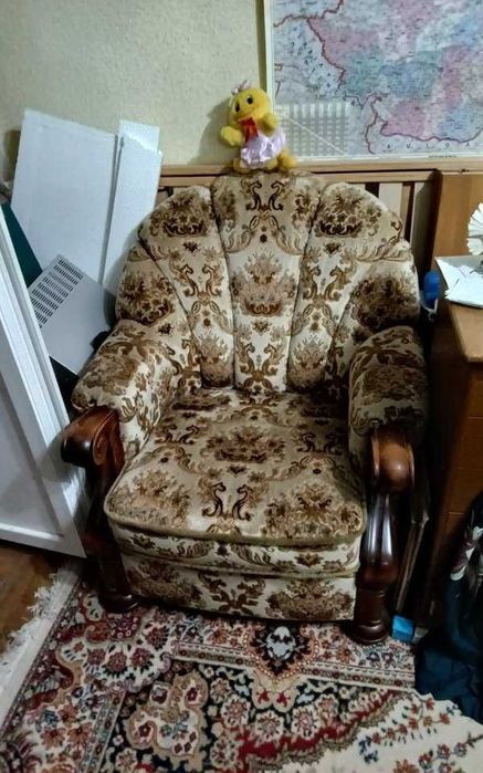 Canapea fixă cu două Fotoli fixe