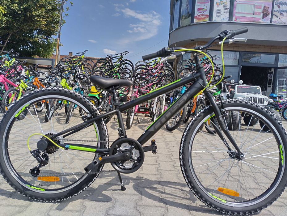 CROSS Велосипед 24" SPEEDSTER черен