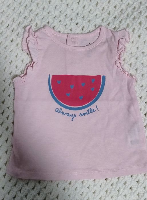 Tricouri fetițe 1-3 luni