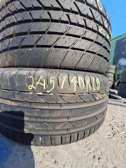 Cate 1x anv vara 245/40r20 Bridgestone si 240/640r18 Hankook Montaj Gr
