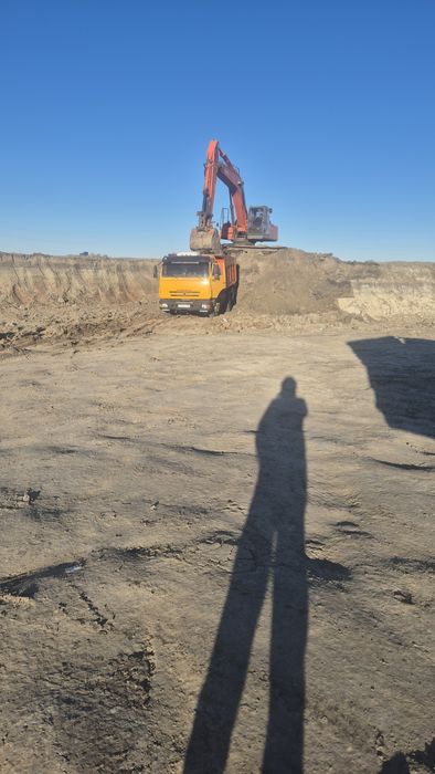 Камаз грунт, сары топырақ