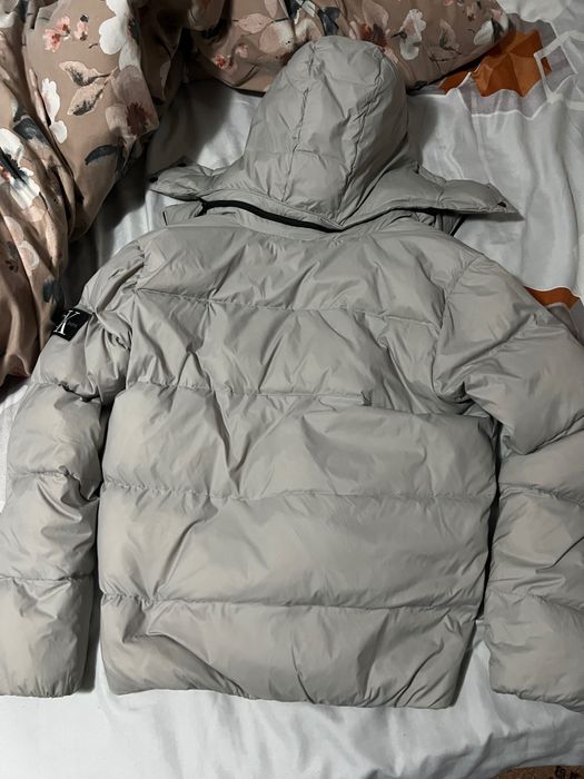 geaca calvin klein barbati crem