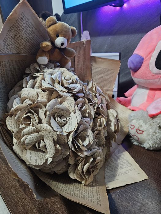 Cadoul perfect pentru Valentine's day: Flori din Hartie handmade