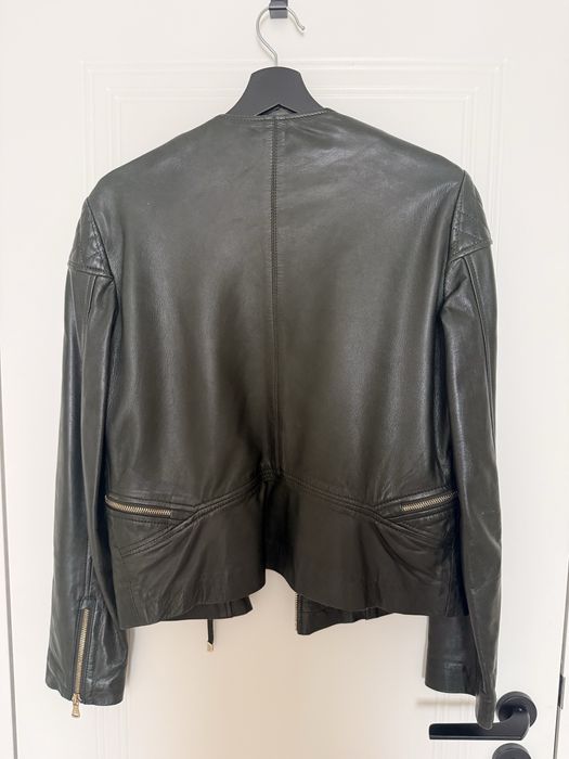 Кожено яке Massimo Dutti р-р L