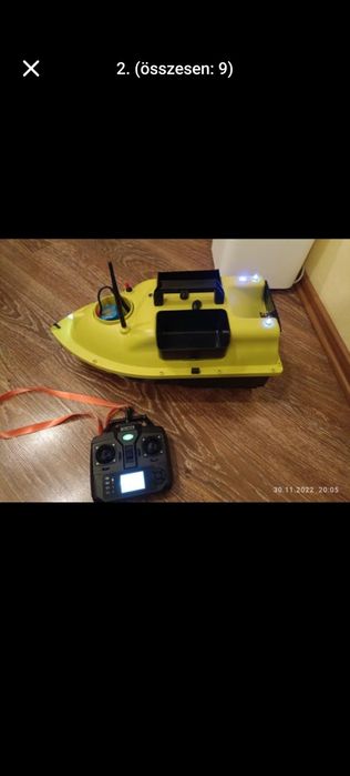 Navomodel pentru nadit, plantat momeala, 3 cuve,cu GPS