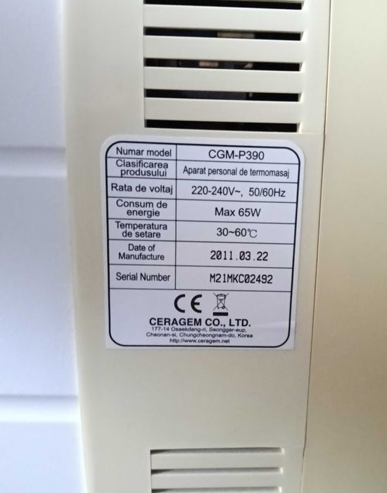 Ceragem compact CGM-P390
