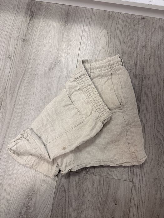 мъжки Къси гащи 100% лен  Zara Зара 32 номер