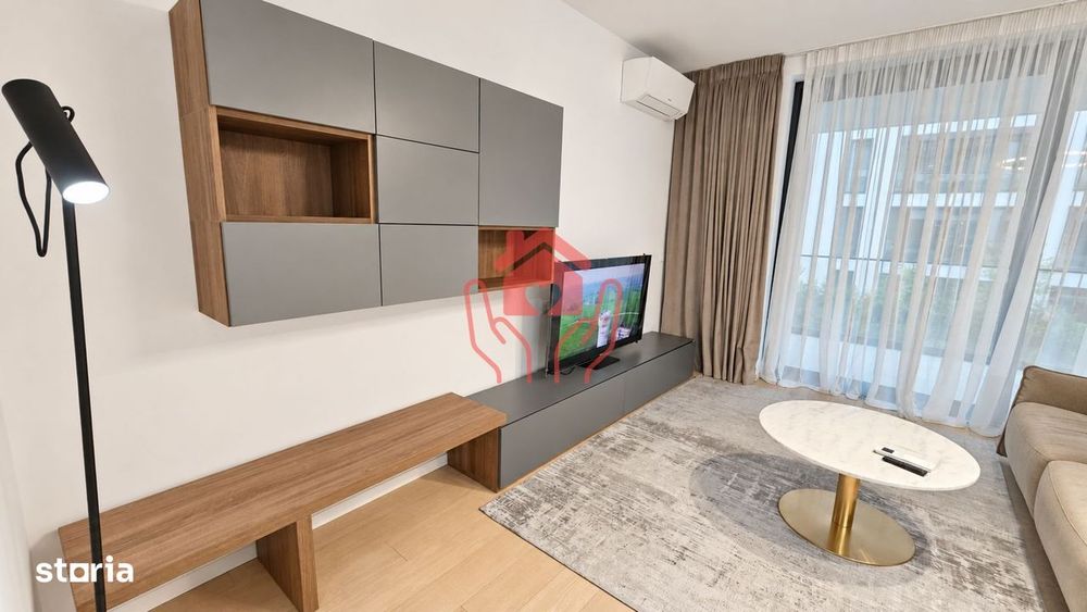 Baneasa Shopping City-3 camere mobilier ROVERE I parc I scoli I garaj
