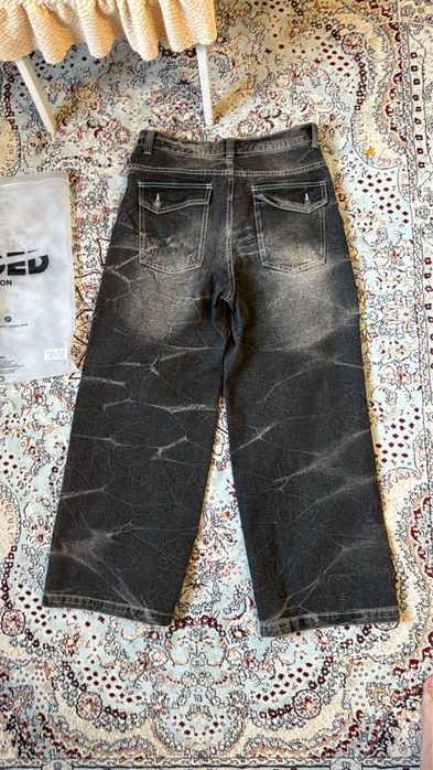 Jaded London colossus washed jeans