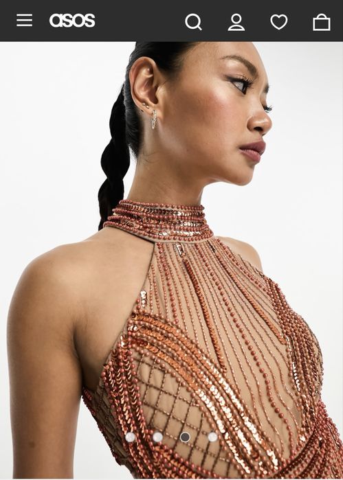 Rochie Midi Ted Baker tropical / Asos