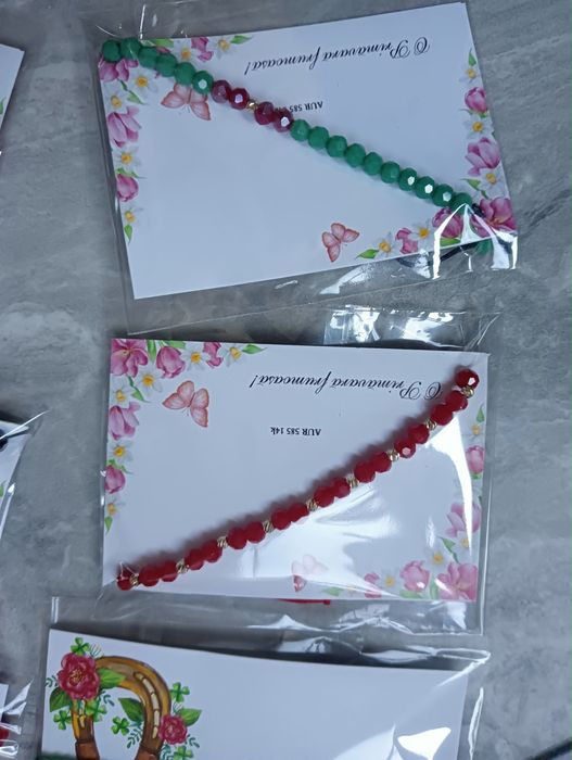 Bratari cu elemente din aur de 14 k