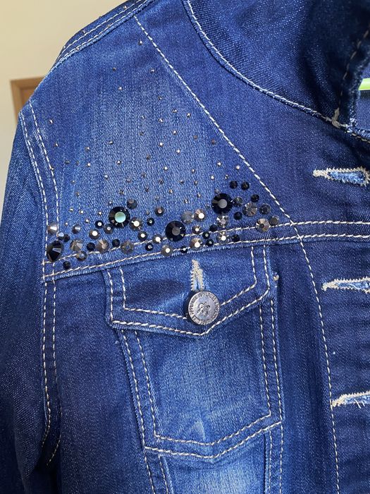 Модная Джинсовая куртка