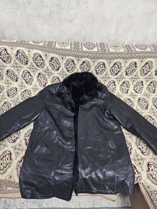 Дубленка натуральная кожа