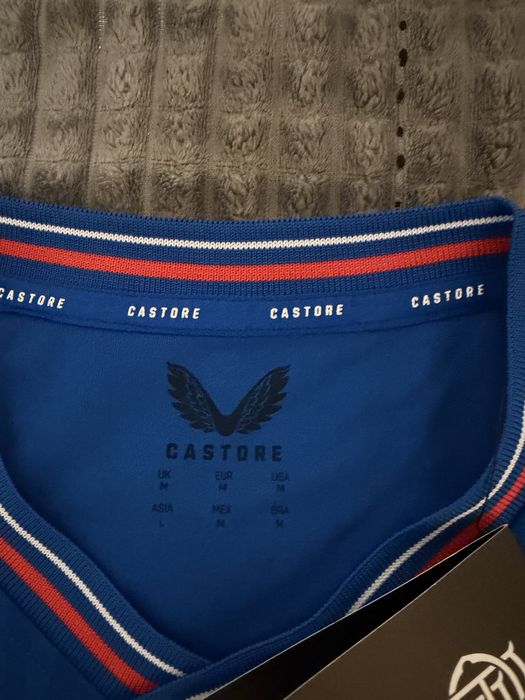 Tricou Rangers FC – Castore – nou, cu etichetă – mărime M