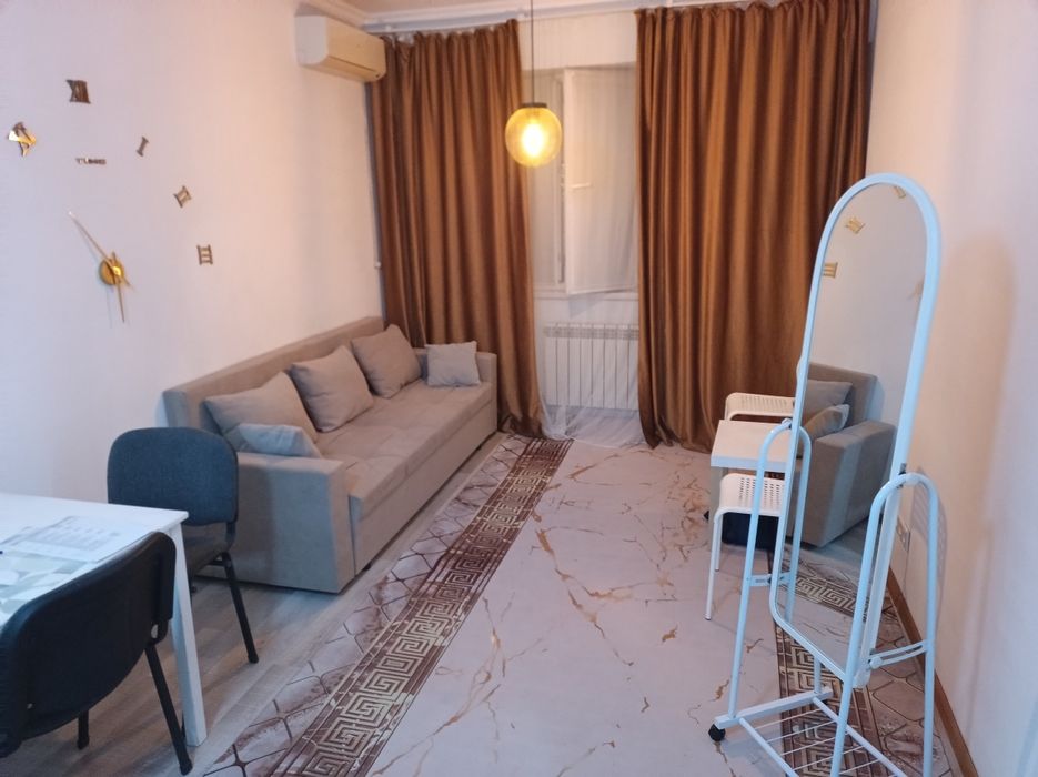 Диван Divan Shanhay Модерн, 220х70 см, обивка микровелюр, бежевый