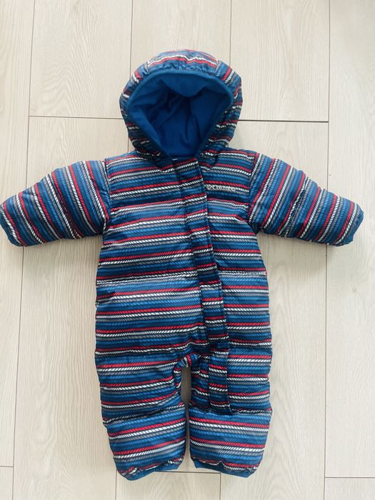 Salopete Columbia cu puf si pene