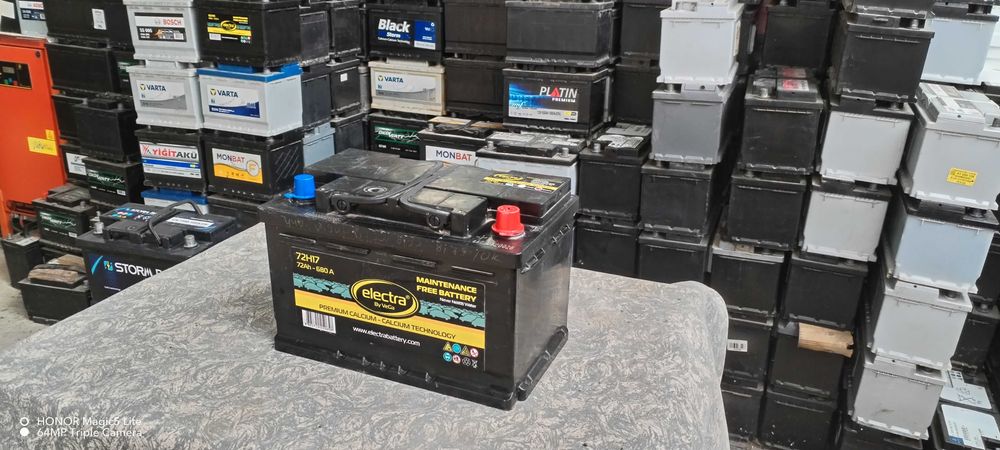 Акумулатор 72 ач, гаранция и доставка