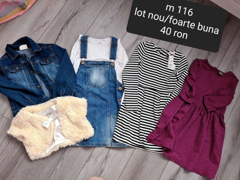 Lot fetita,  marime 116