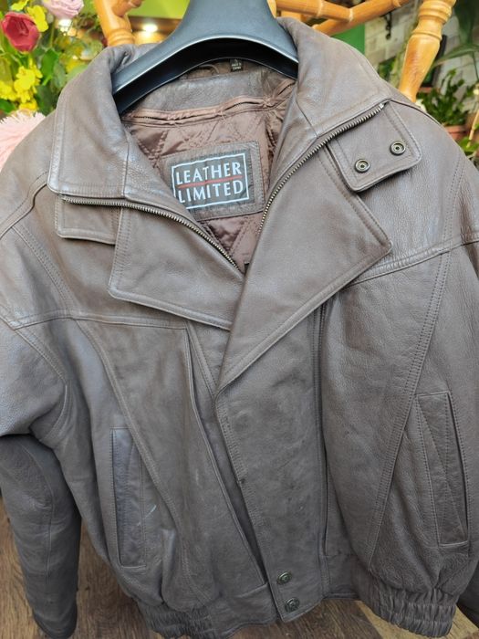 Кожено яке естествена телешка кожа