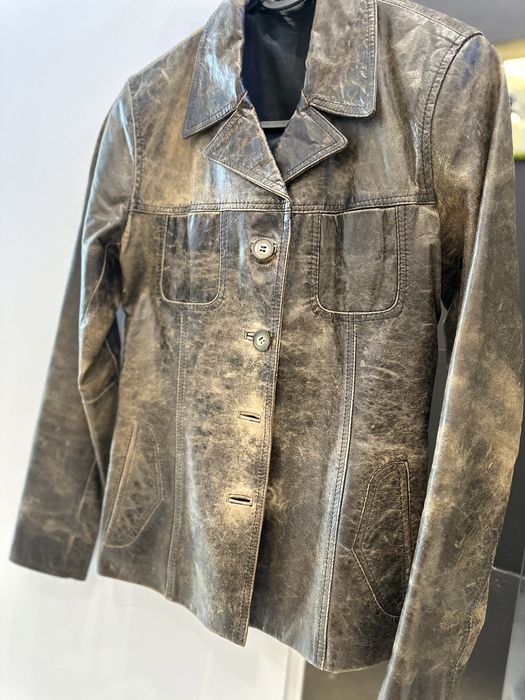 Дамски якета от естествена кожа,размер S , Дамско кожено сако