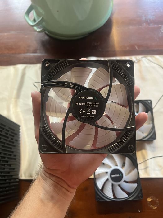 Set 3 Fan-uri deepcool pentru pc