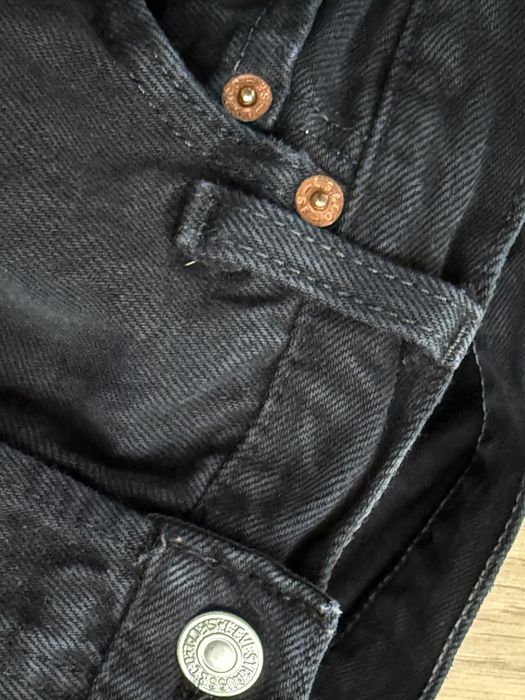 Blugi LEVIS 501 Negru UK Barbati | Marime 33 x 34 (Talie 80 cm)