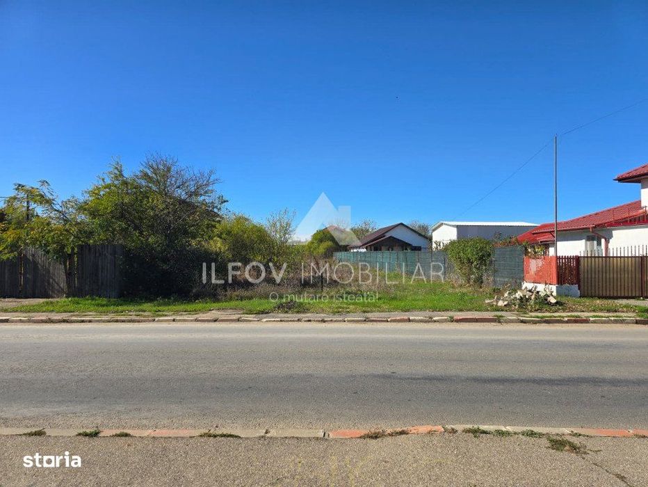 Teren intravilan 2000mp Balotesti, asfalt, utilitati, zona centrala