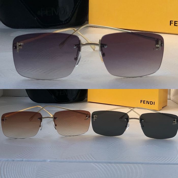 Дамски слънчеви очила правоъгълни 3 цвята кафяви черни сини