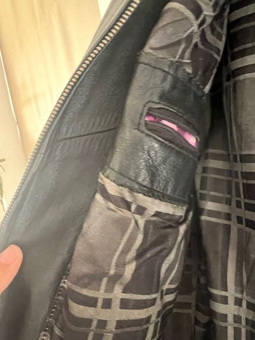 Мъжко кожено яке  кожа размер S/М умален