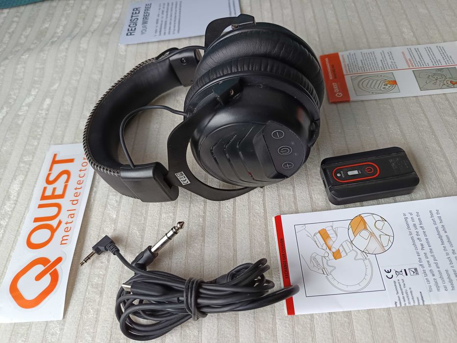 Продавам слушалки за металотърсач