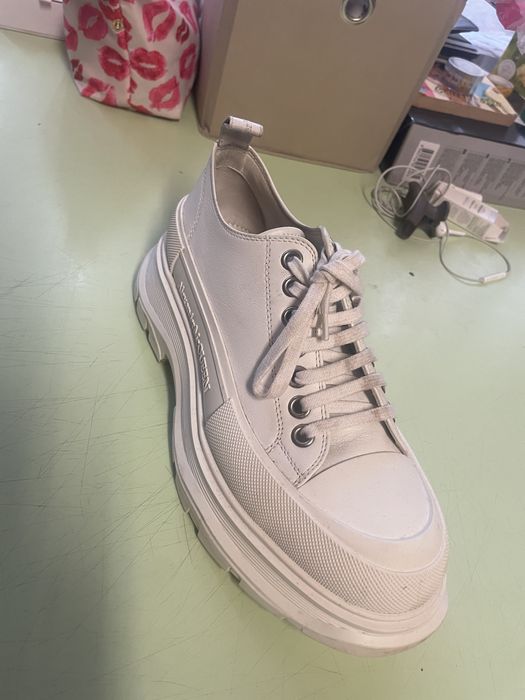 Platforme Alexander McQueen Thread Slick Low Lace