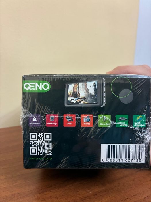 Camera Video De Bord Auto Qeno®, FULL-HD 1080P, Display LCD 3 Inch, vizibilitate 170°
