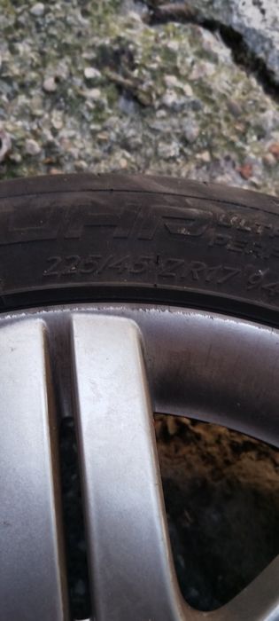 Джанти с гуми 5/112 /17" vw, audi, skoda