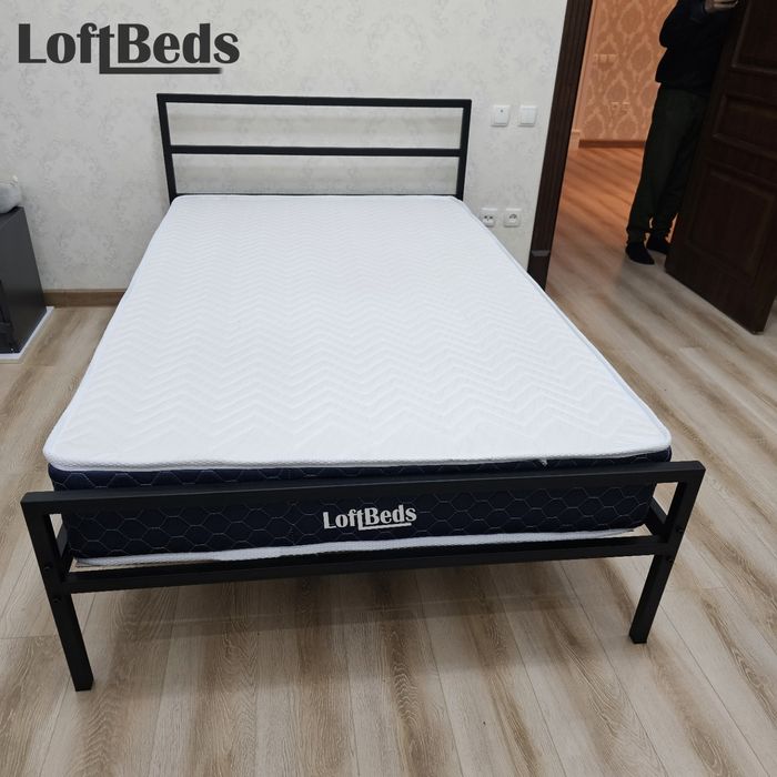 Кровать лофт АРИСТО, Одноместный Кровать