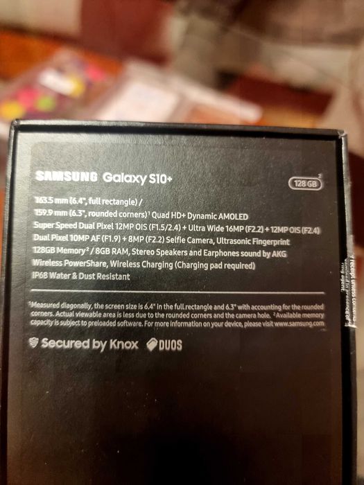 Samsung S10+ 128Gb